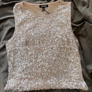 Women’s sequin tank top